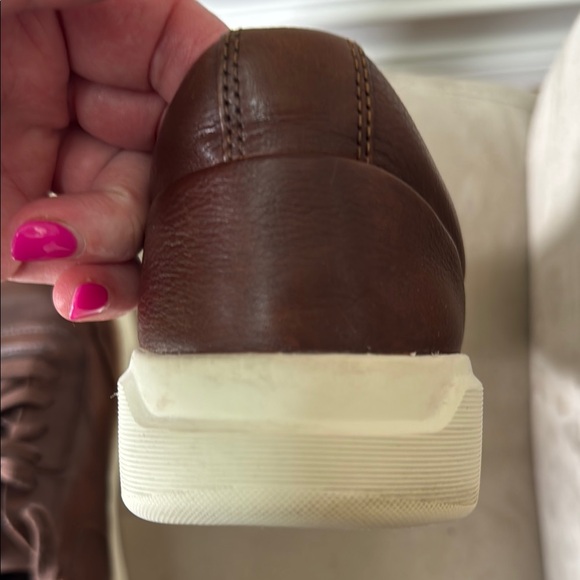 Men’s Shoes Allen Edmonds Brown Leather Burke US Size 8.5 D - Picture 10 of 10